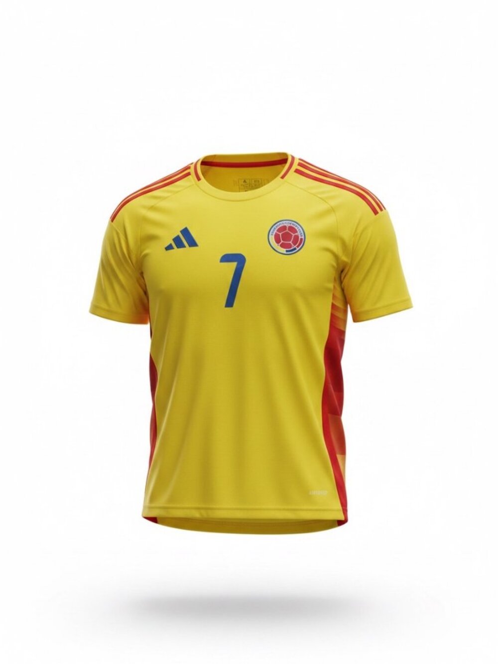 ✨ Colombia Luis Díaz #7 Home Soccer Jersey – Men’s XL – Fan Version ✨ - Picture 4 of 13